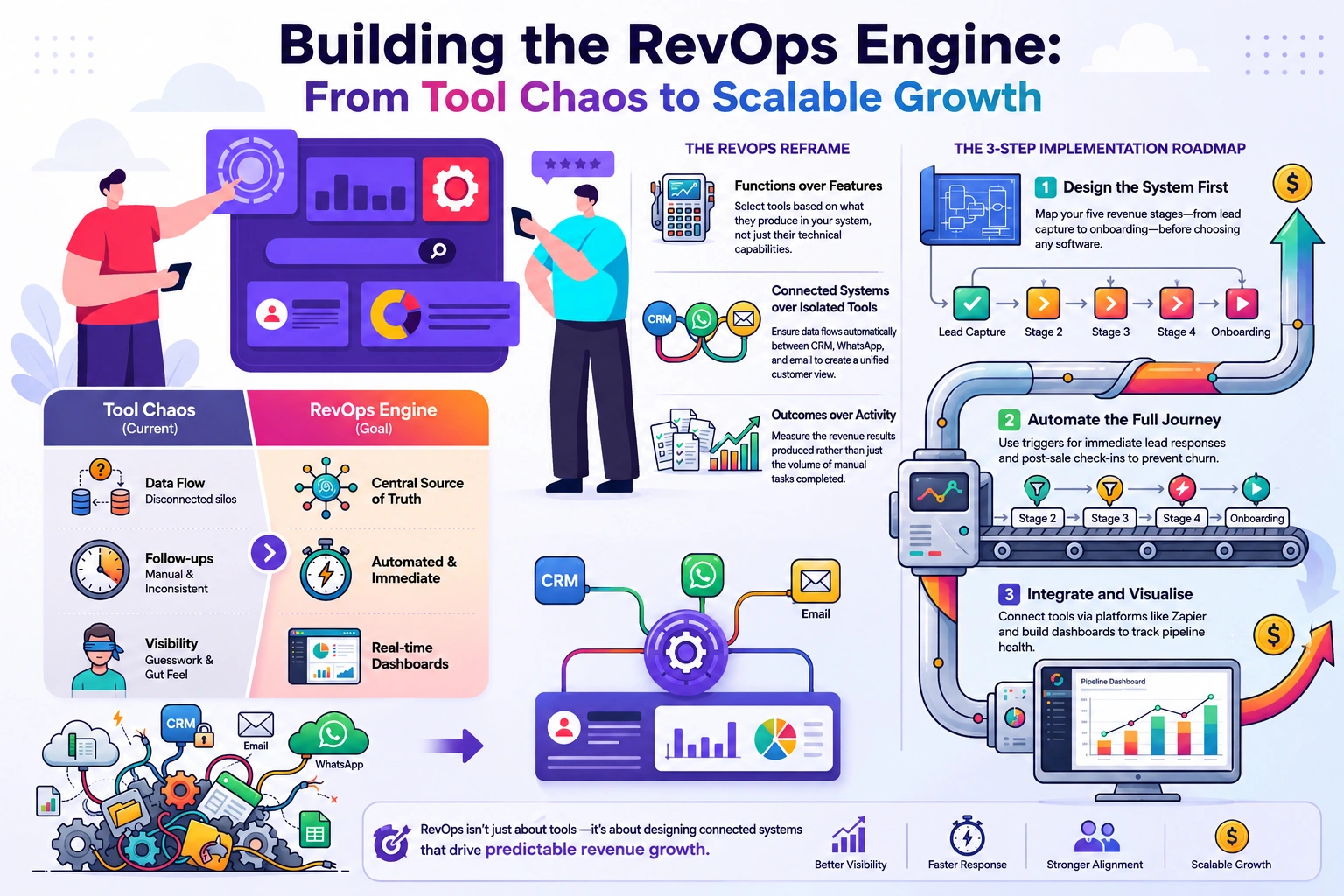 How to Use CRM and Automation Tools to Build a RevOps Engine