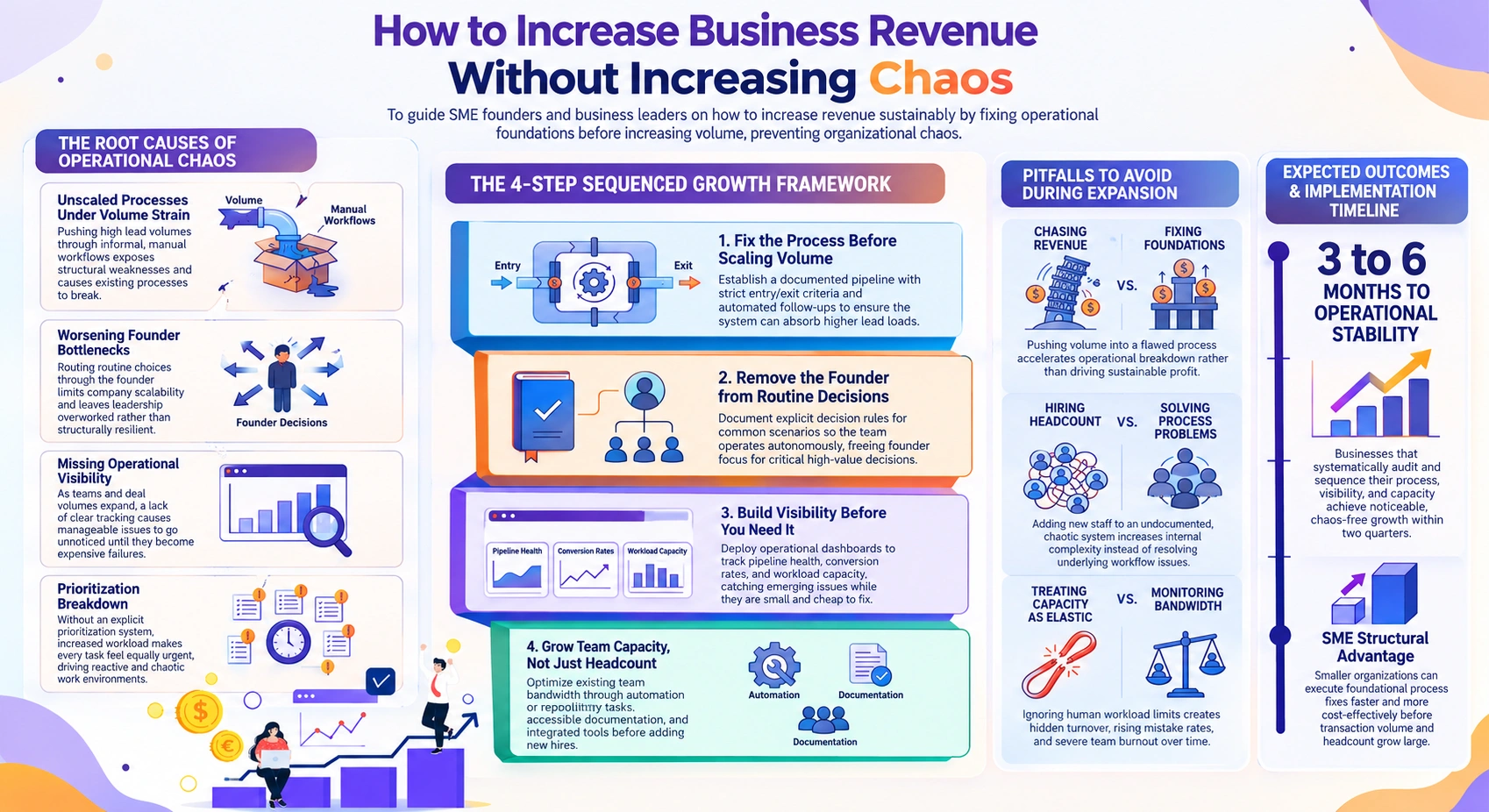 How to Increase Business Revenue Without Increasing Chaos