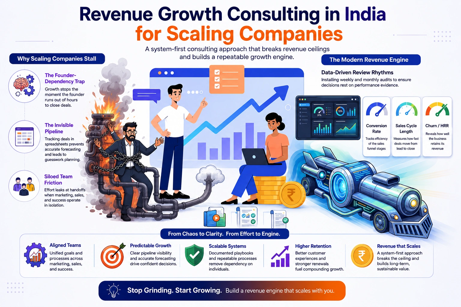 Revenue Growth Consulting in India for Scaling Companies