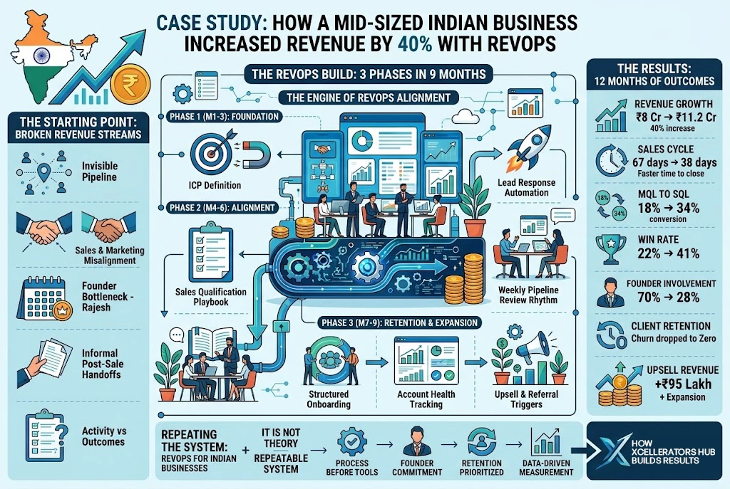 RevOps Case Study India - 40% Revenue Growth