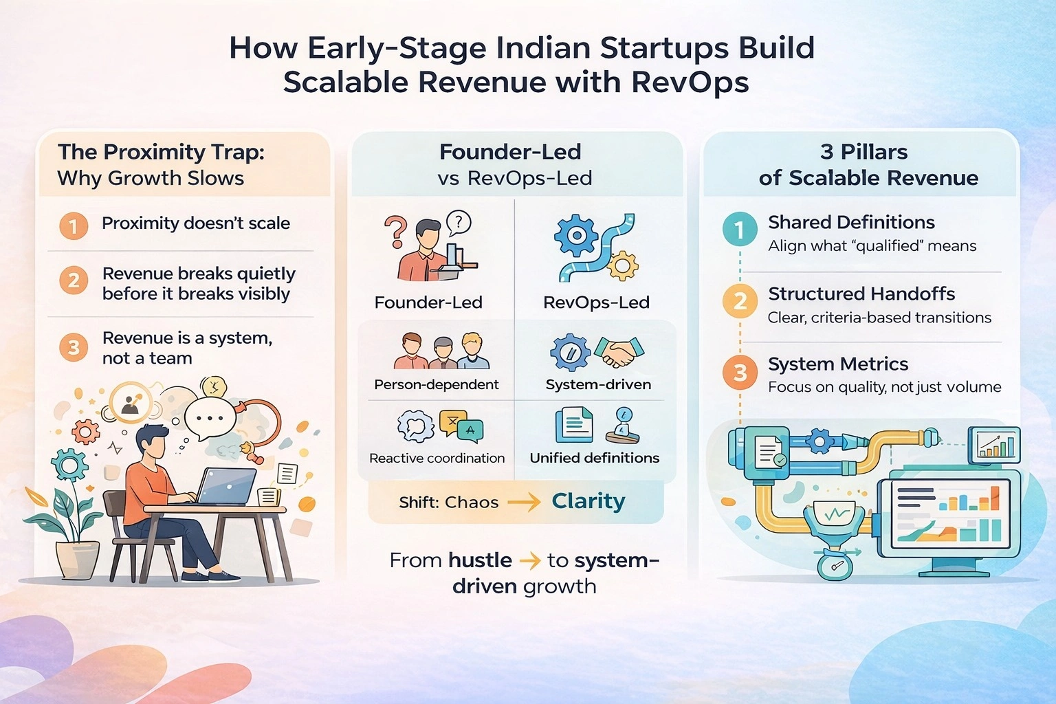 RevOps for building scalable revenue engine in early-stage Indian startups
