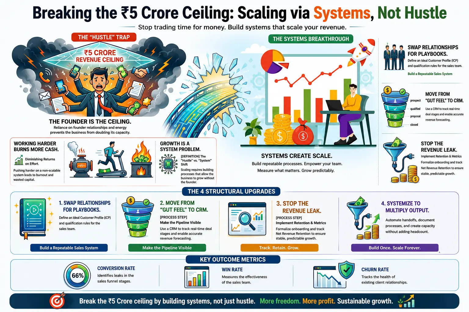 How to Scale Your Business from ₹5 Crore to ₹10 Crore Revenue
